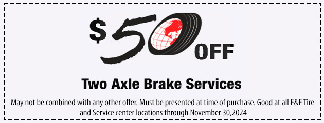 Two Axle Brake Services